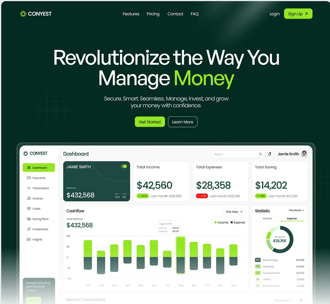 B2B SaaS case study illustration