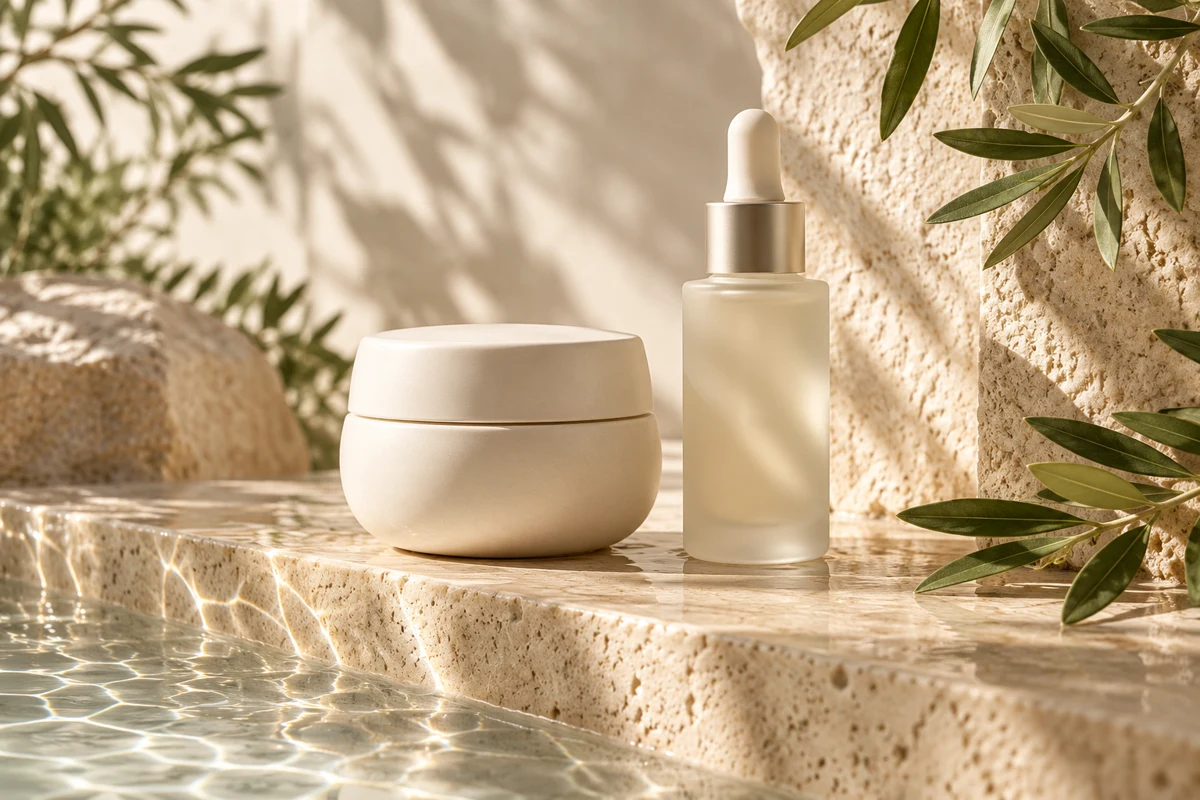 DTC skincare case study illustration